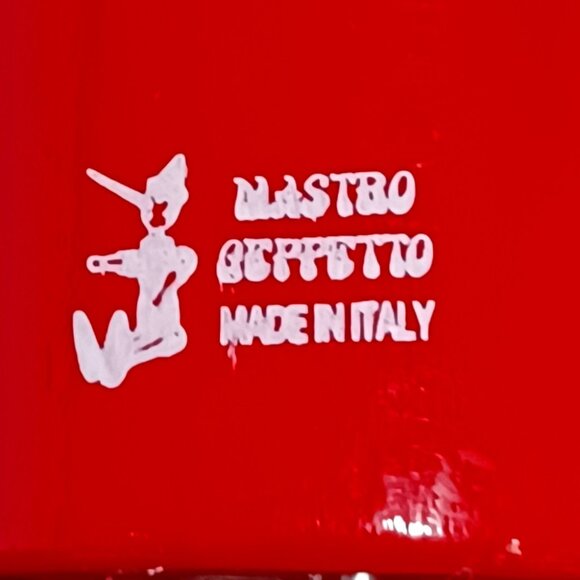 Wood Pinocchio Doll Mastro Geppetto Made in Italy - Picture 4 of 6